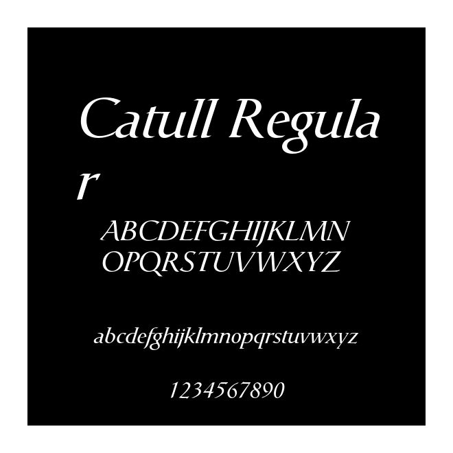 Catull Regular