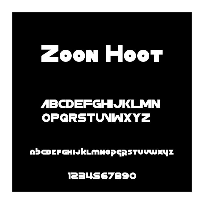 Zoon Hoot