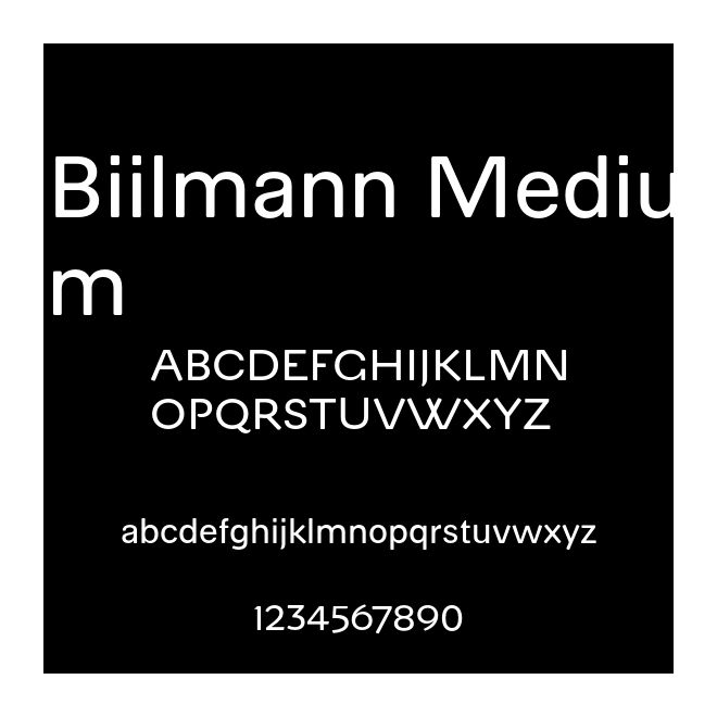 Biilmann Medium