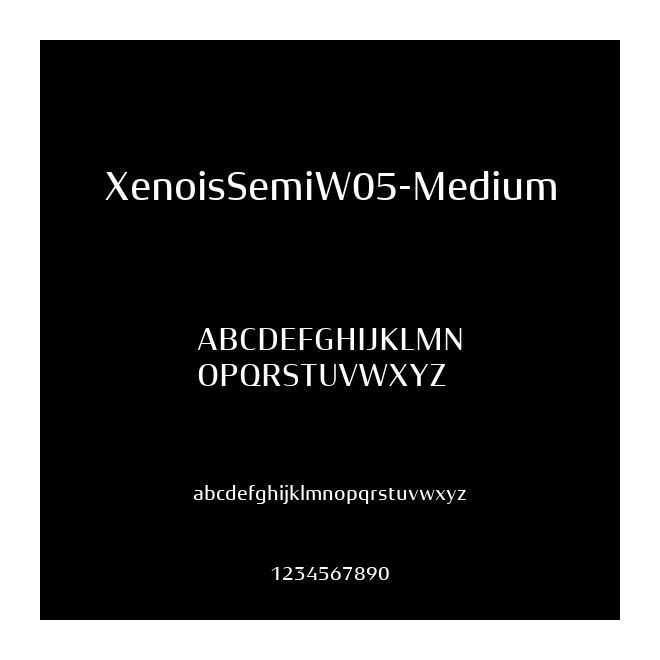 XenoisSemiW05-Medium