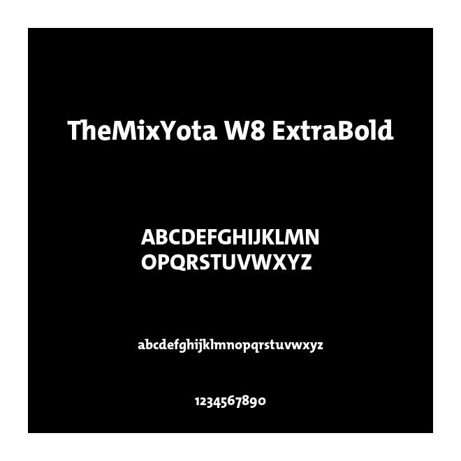 TheMixYota W8 ExtraBold