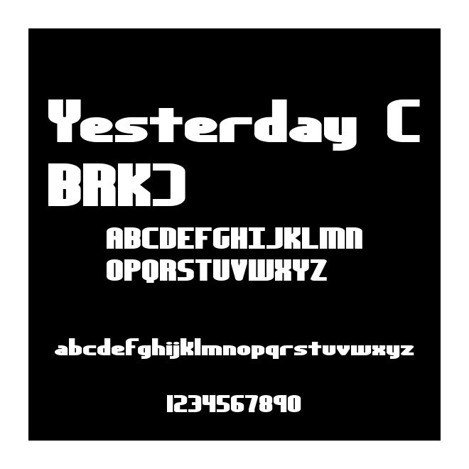 Yesterday (BRK)