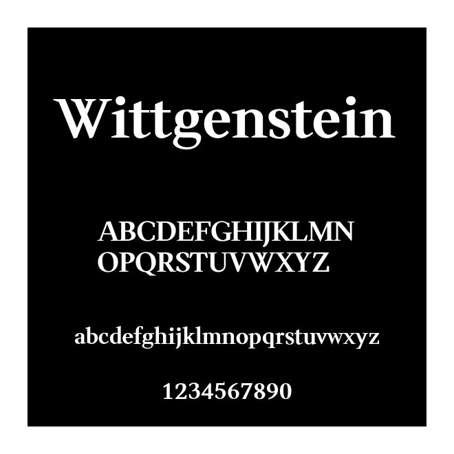 Wittgenstein