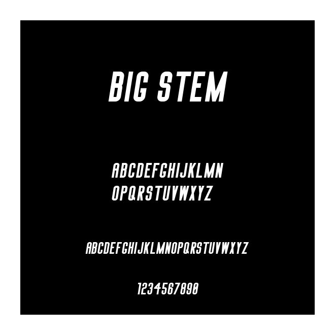 Big Stem