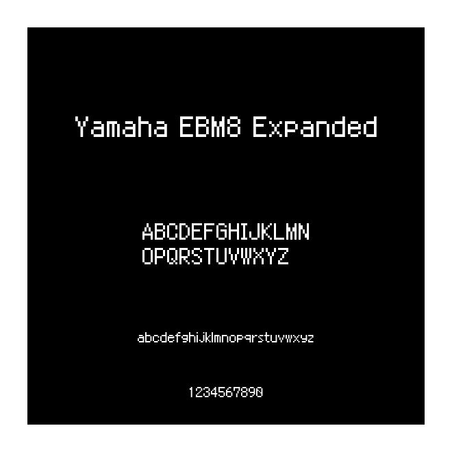 Yamaha EBM8 Expanded