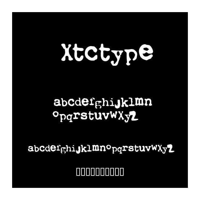 Xtctype