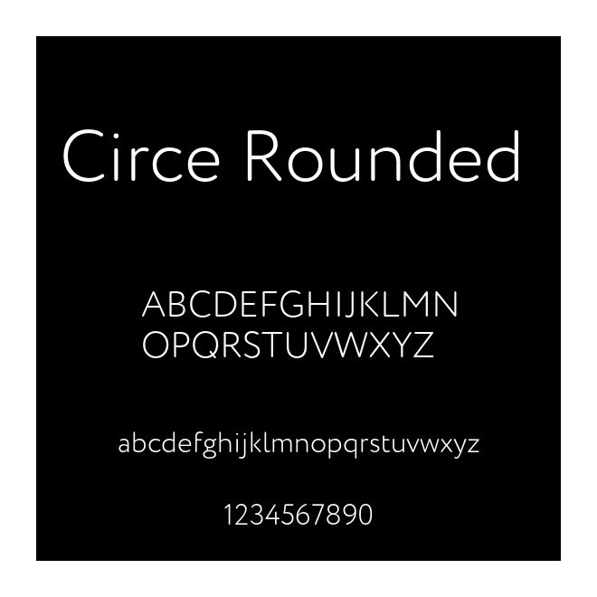 Circe Rounded 