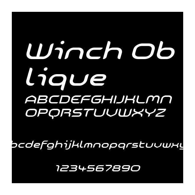 Winch Oblique