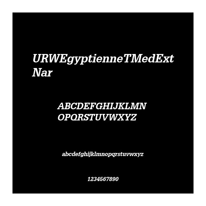URWEgyptienneTMedExtNar