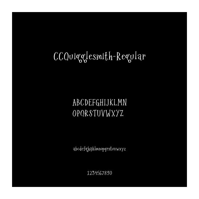 CCQuigglesmith-Regular