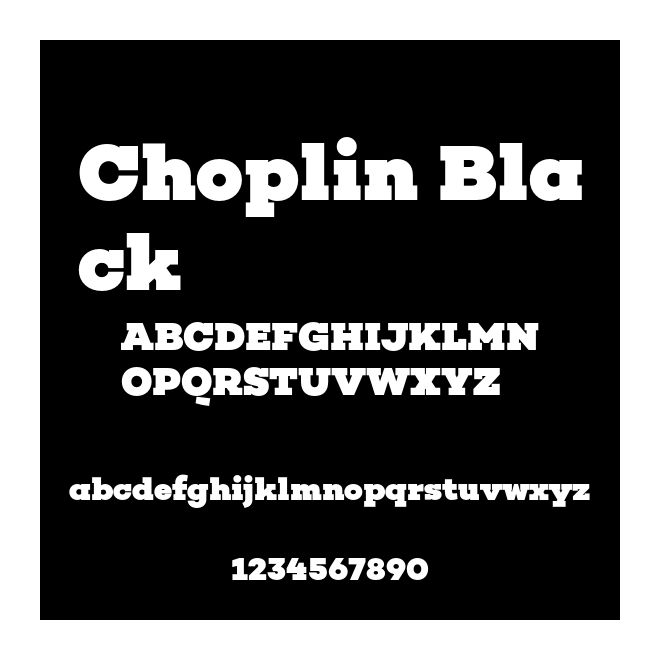 Choplin Black