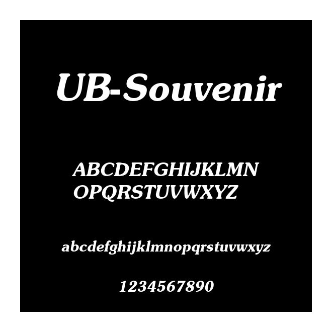 UB-Souvenir