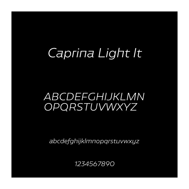 Caprina Light It