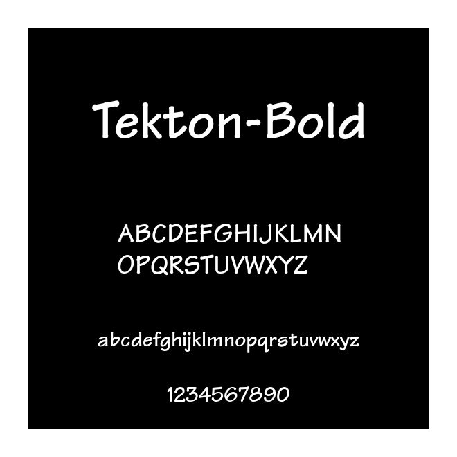 Tekton-Bold