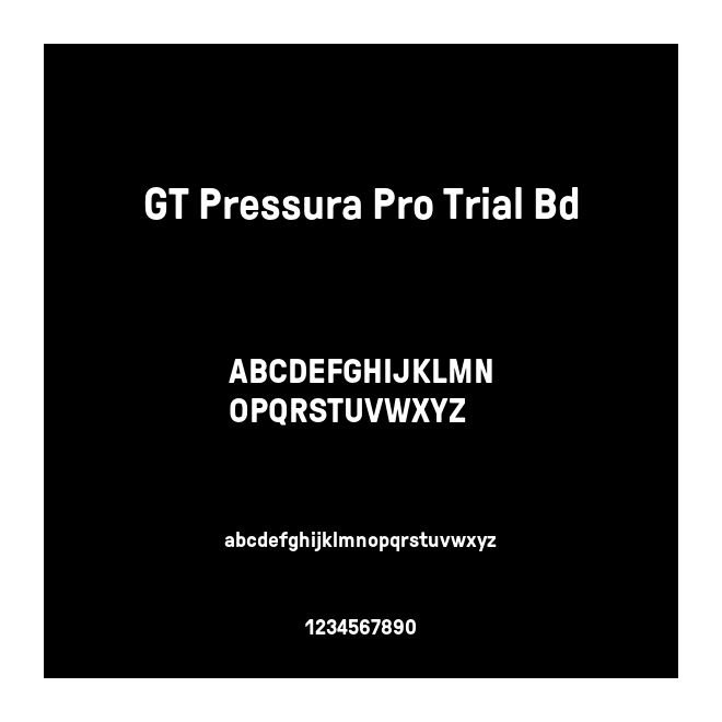 GT Pressura Pro Trial Bd