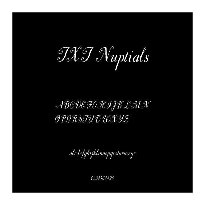 TXT Nuptials