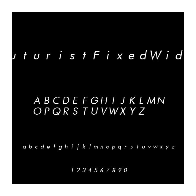 FuturistFixedWidth