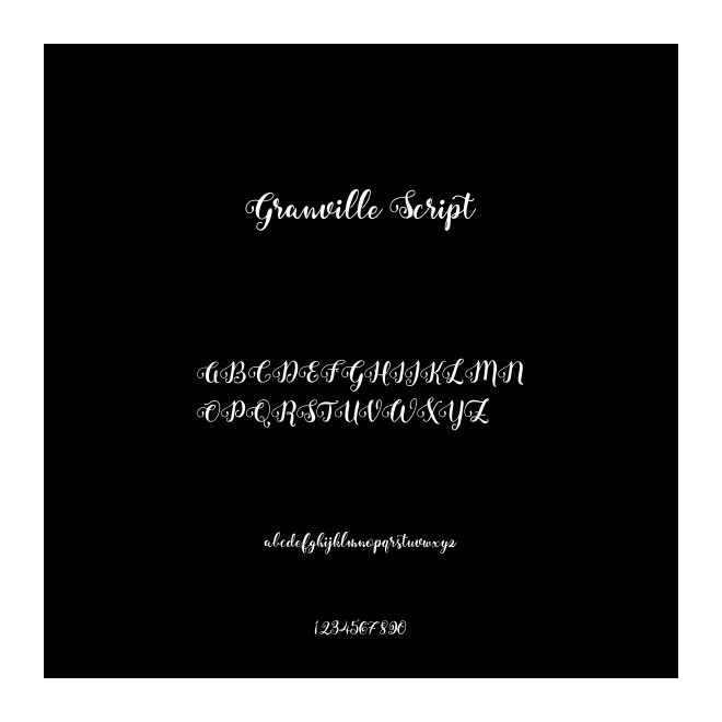 Granville Script