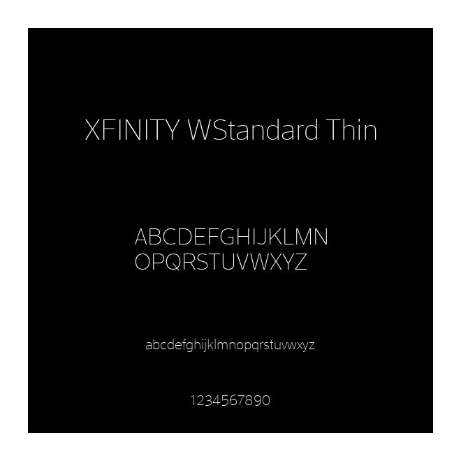 XFINITY WStandard Thin