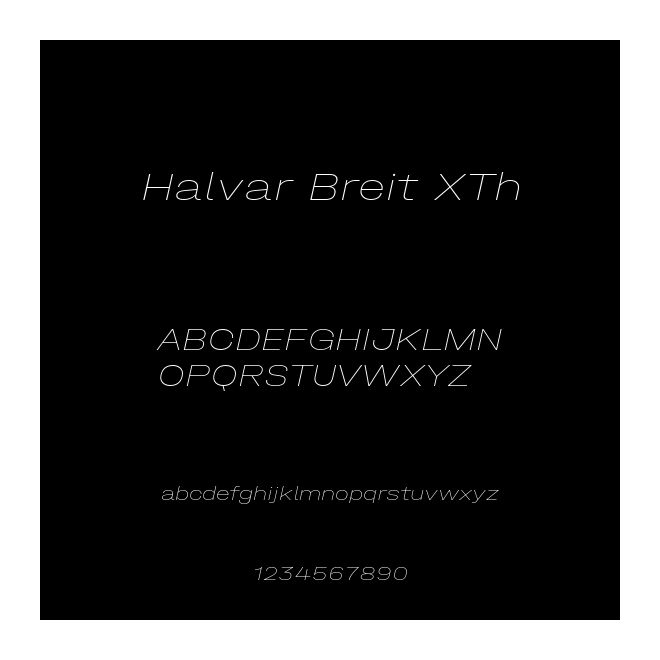 Halvar Breit XTh
