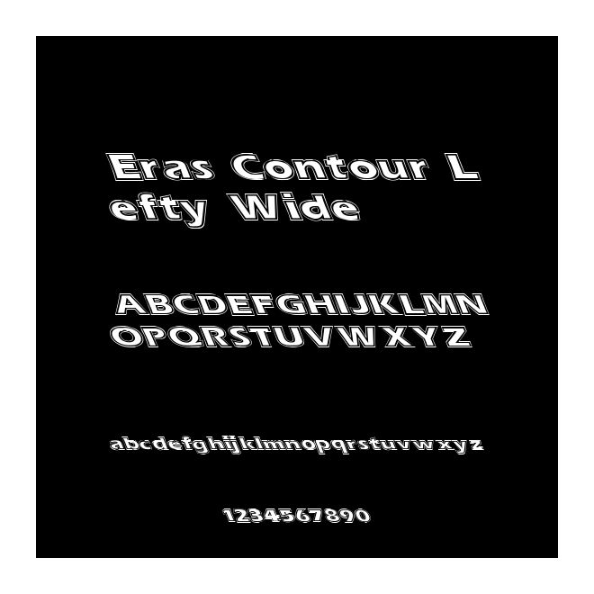 Eras Contour Lefty Wide 