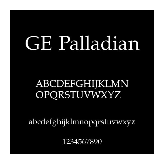 GE Palladian