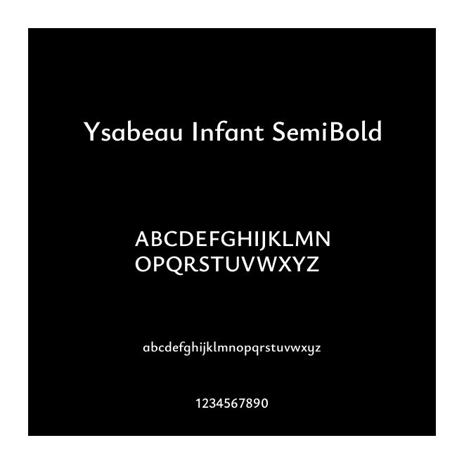 Ysabeau Infant SemiBold