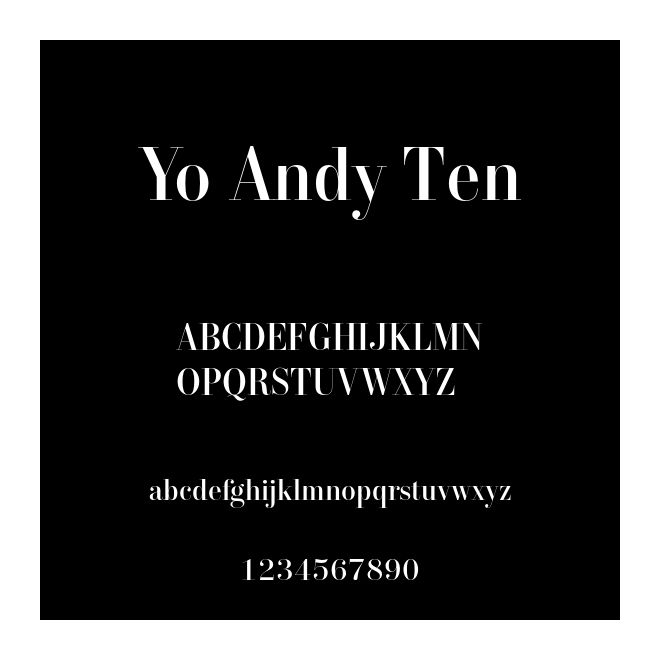 Yo Andy Ten