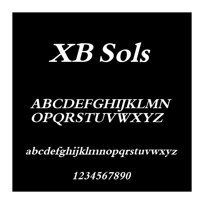 XB Sols