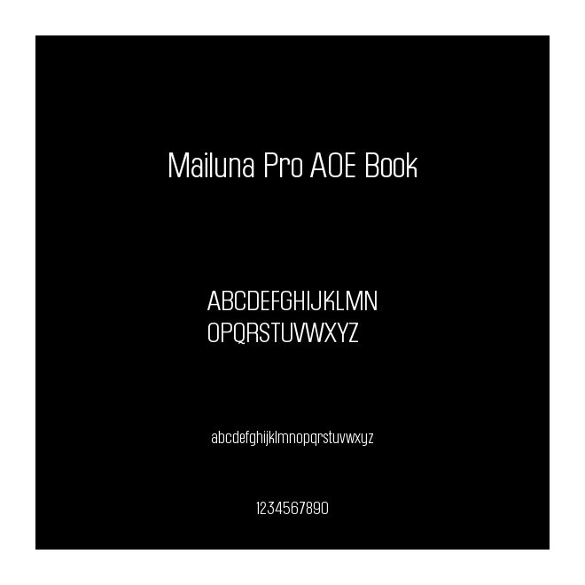 Mailuna Pro AOE Book
