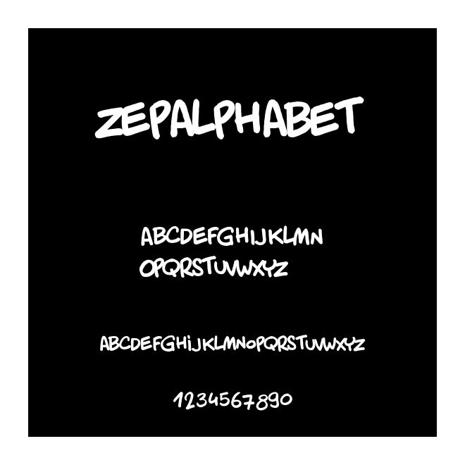 Zepalphabet