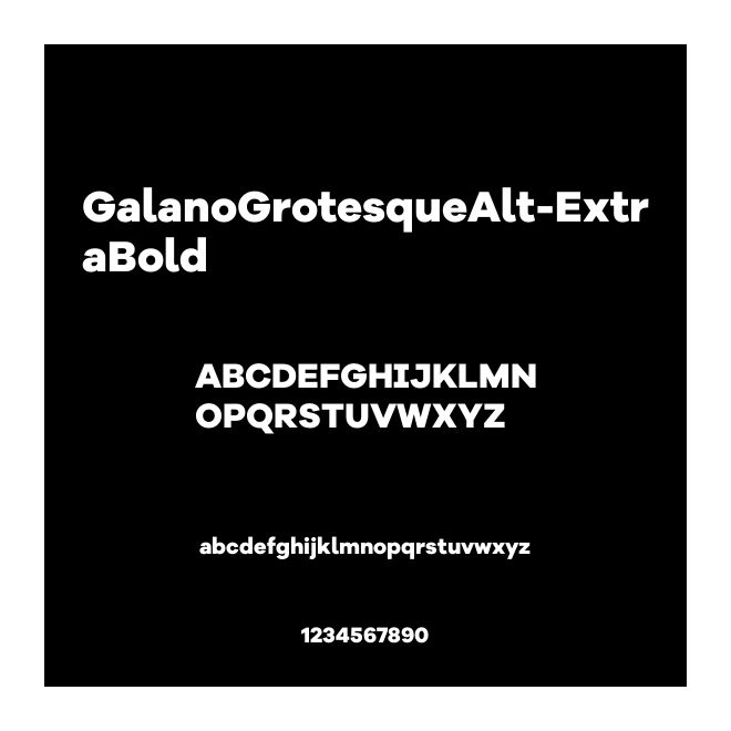 GalanoGrotesqueAlt-ExtraBold