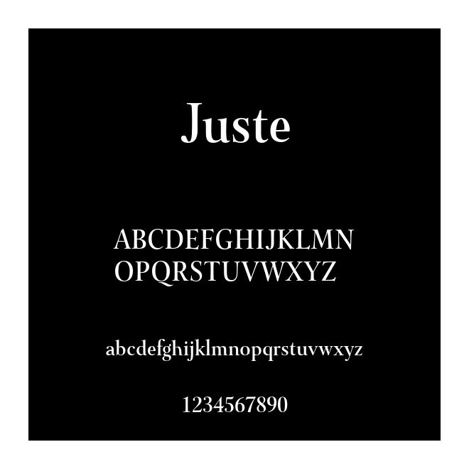 Juste