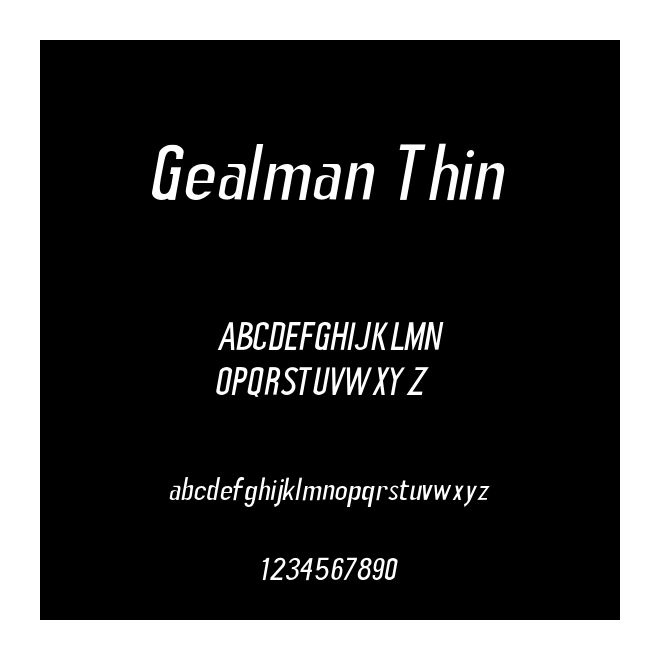 Gealman Thin