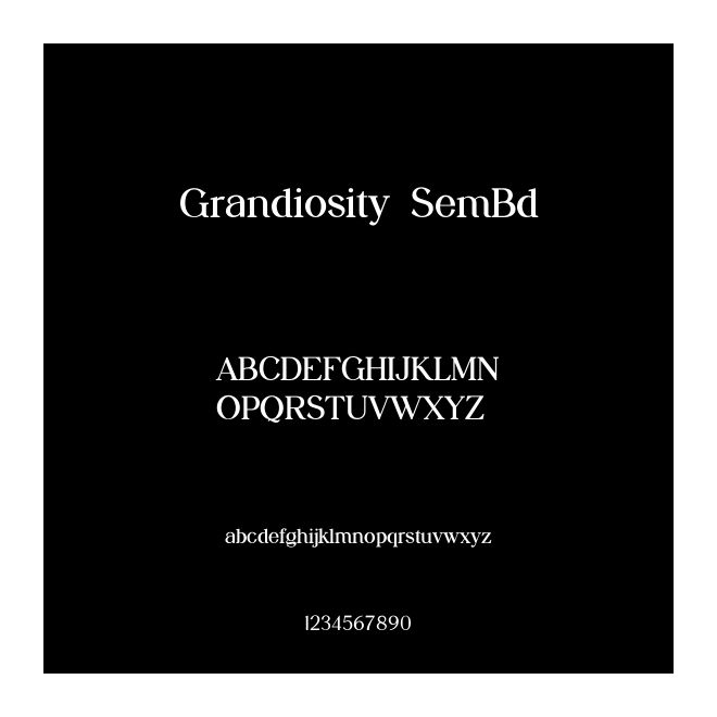 Grandiosity SemBd