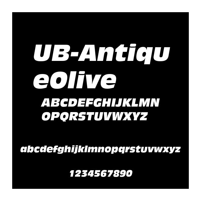 UB-AntiqueOlive