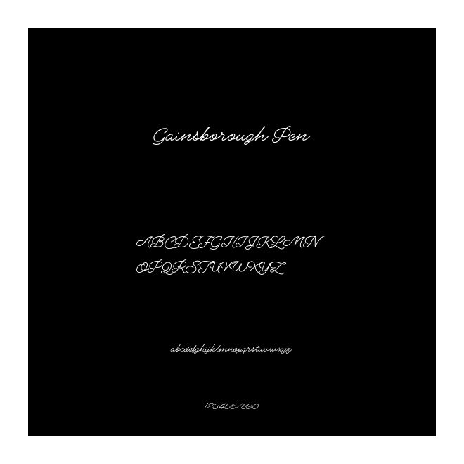 Gainsborough Pen