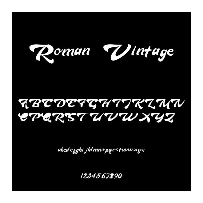 Roman Vintage