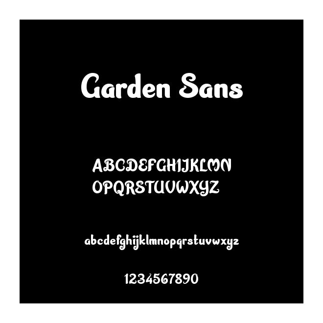 Garden Sans
