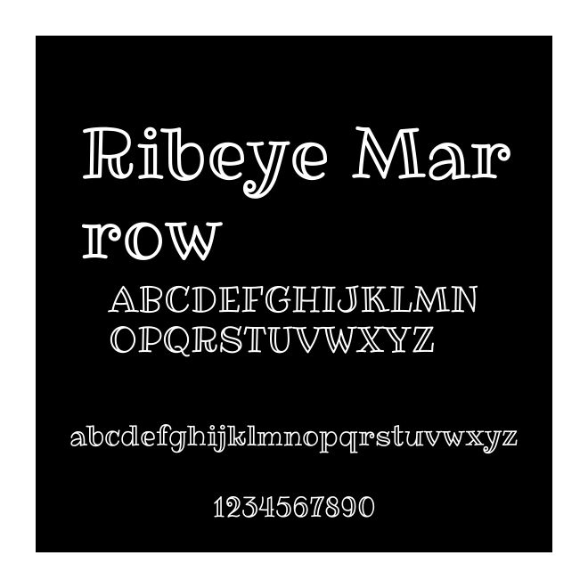 Ribeye Marrow