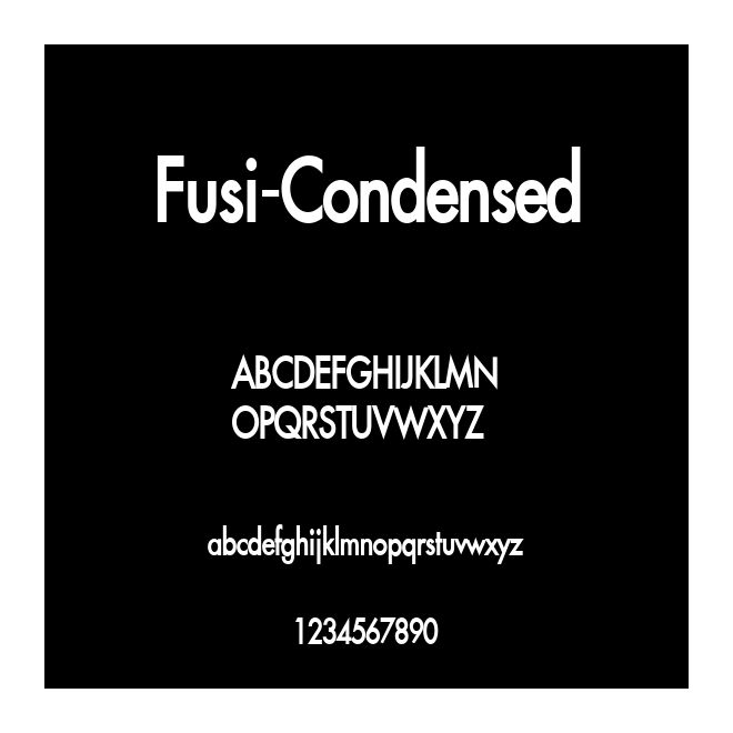 Fusi-Condensed