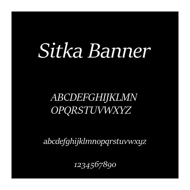 Sitka Banner
