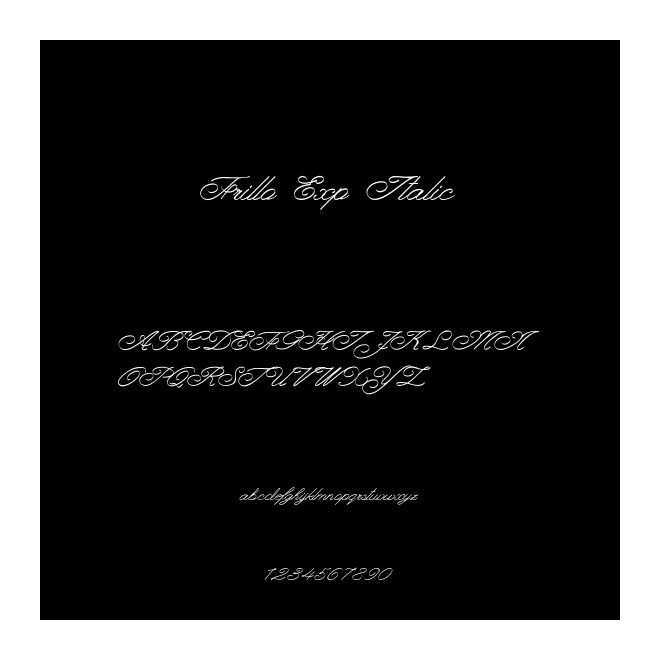 Frillo Exp Italic