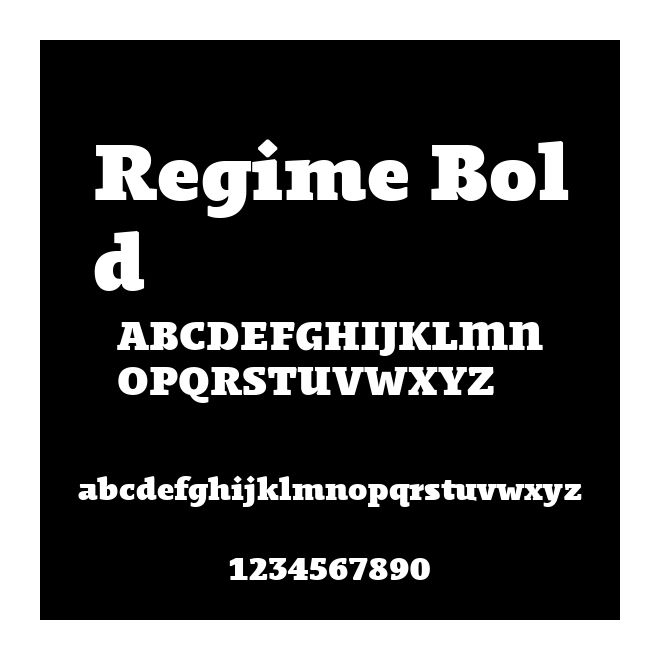 Regime Bold