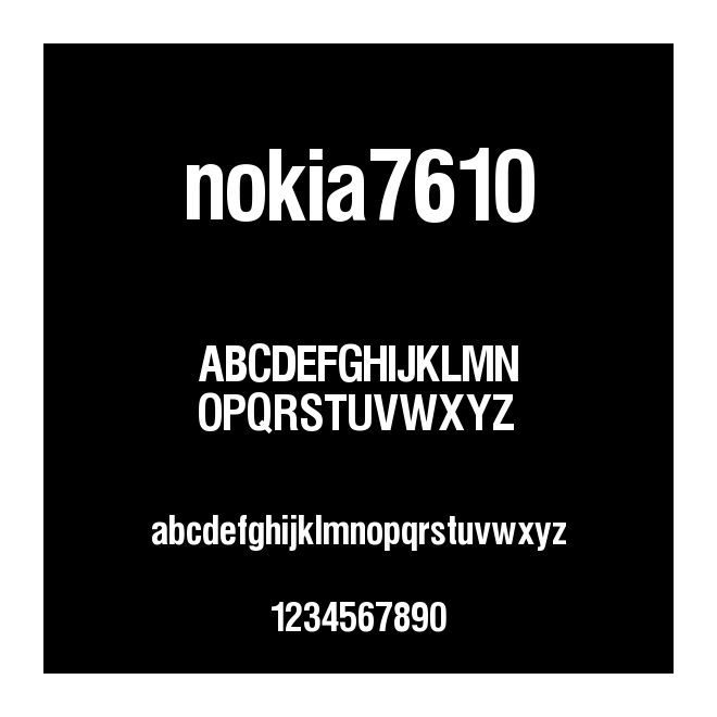 nokia7610