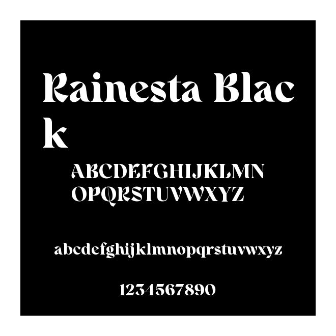 Rainesta Black