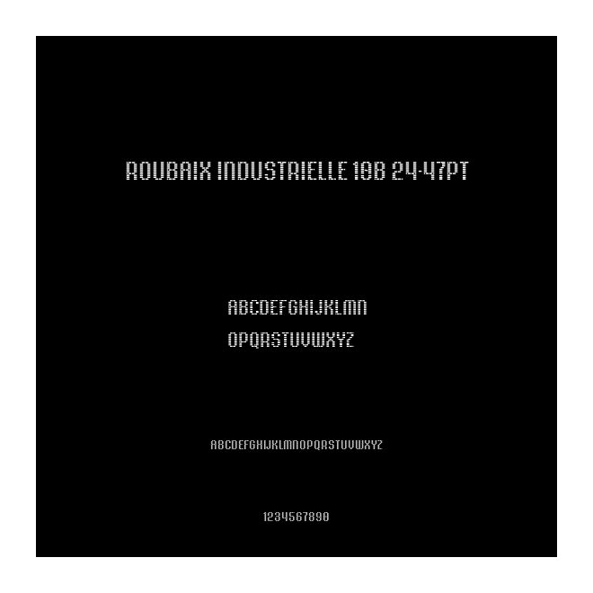 Roubaix Industrielle 10B 24-47pt