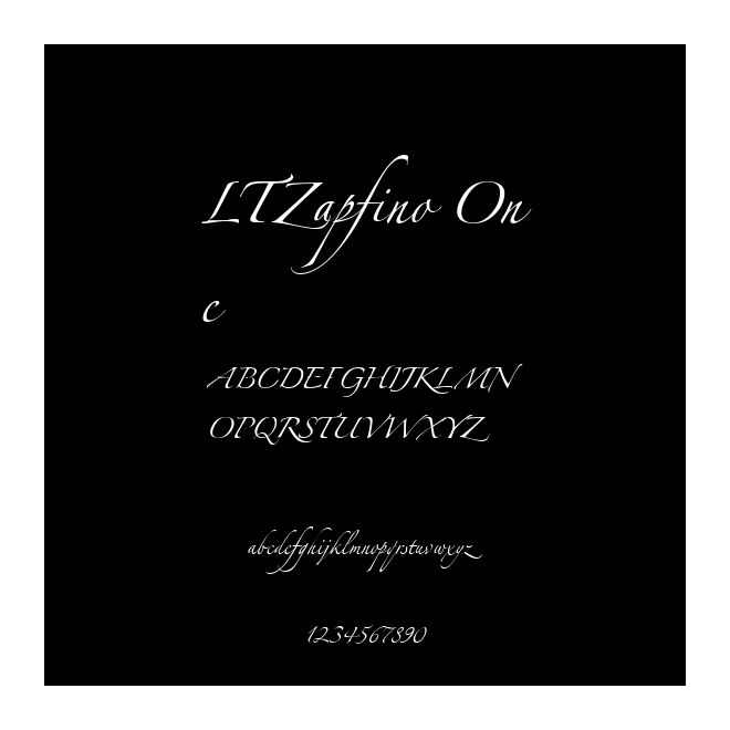 LTZapfino One