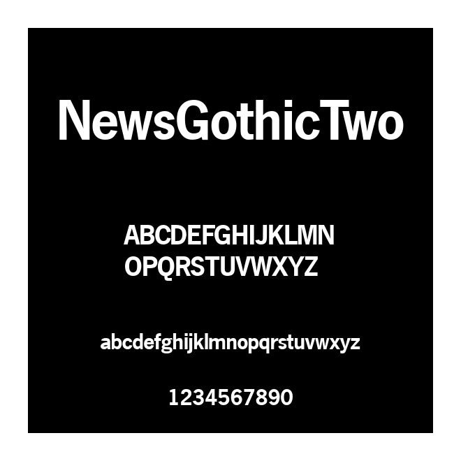 NewsGothicTwo