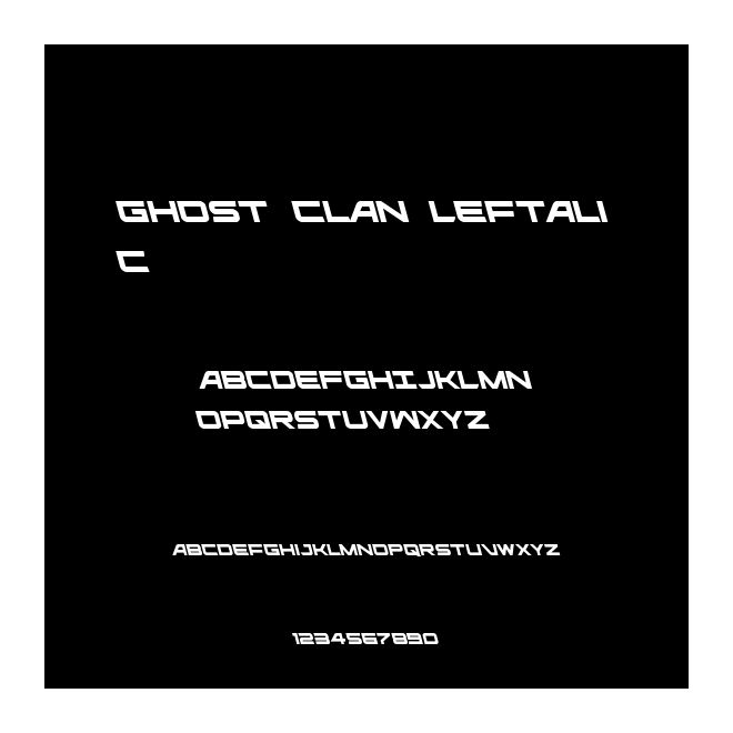 Ghost Clan Leftalic